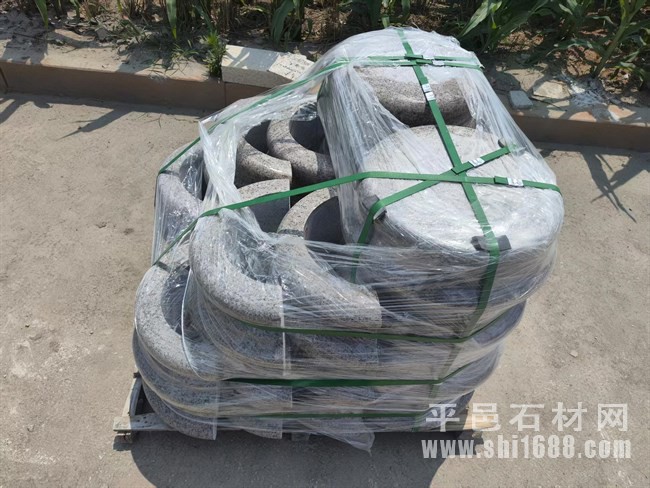 大理石柱脚石加工，圆柱柱墩石样式图