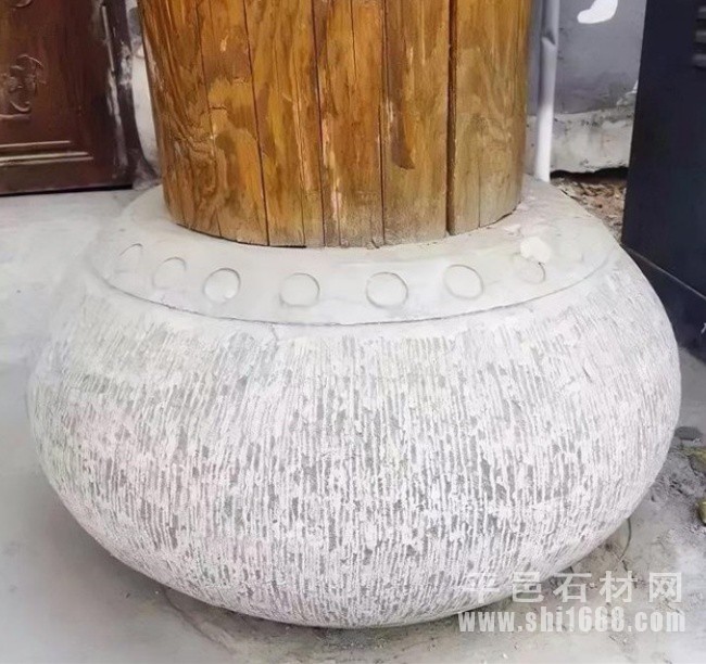 柱墩石鼓雕刻，石雕石鼓加工